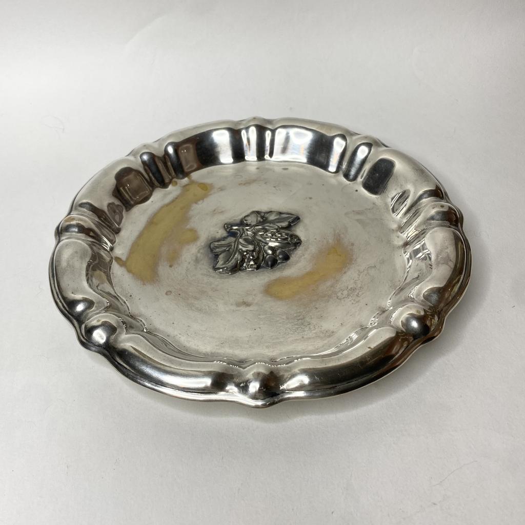 ✨Старинное блюдо серебрение 24 см Арт 733
