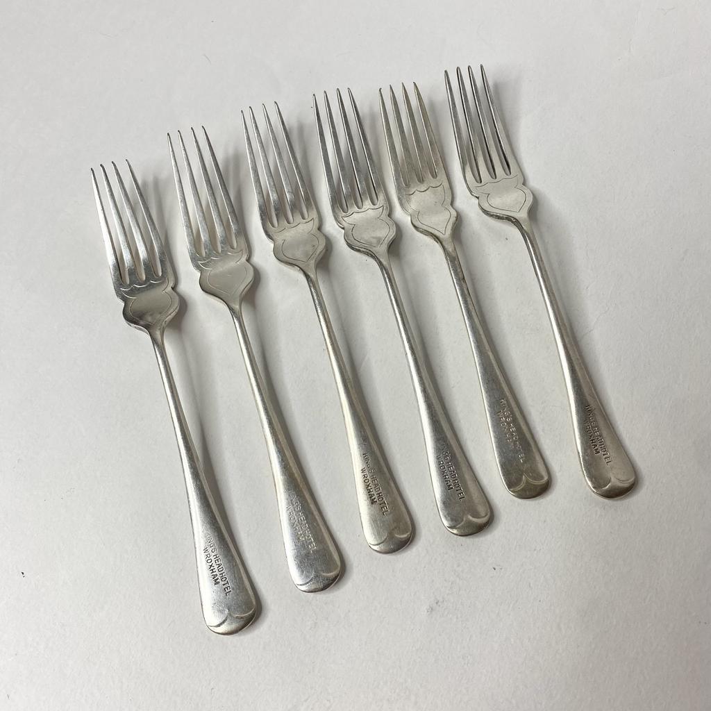 ✨Старинная вилка Sheffield “King hotel” 17 см Арт 2253