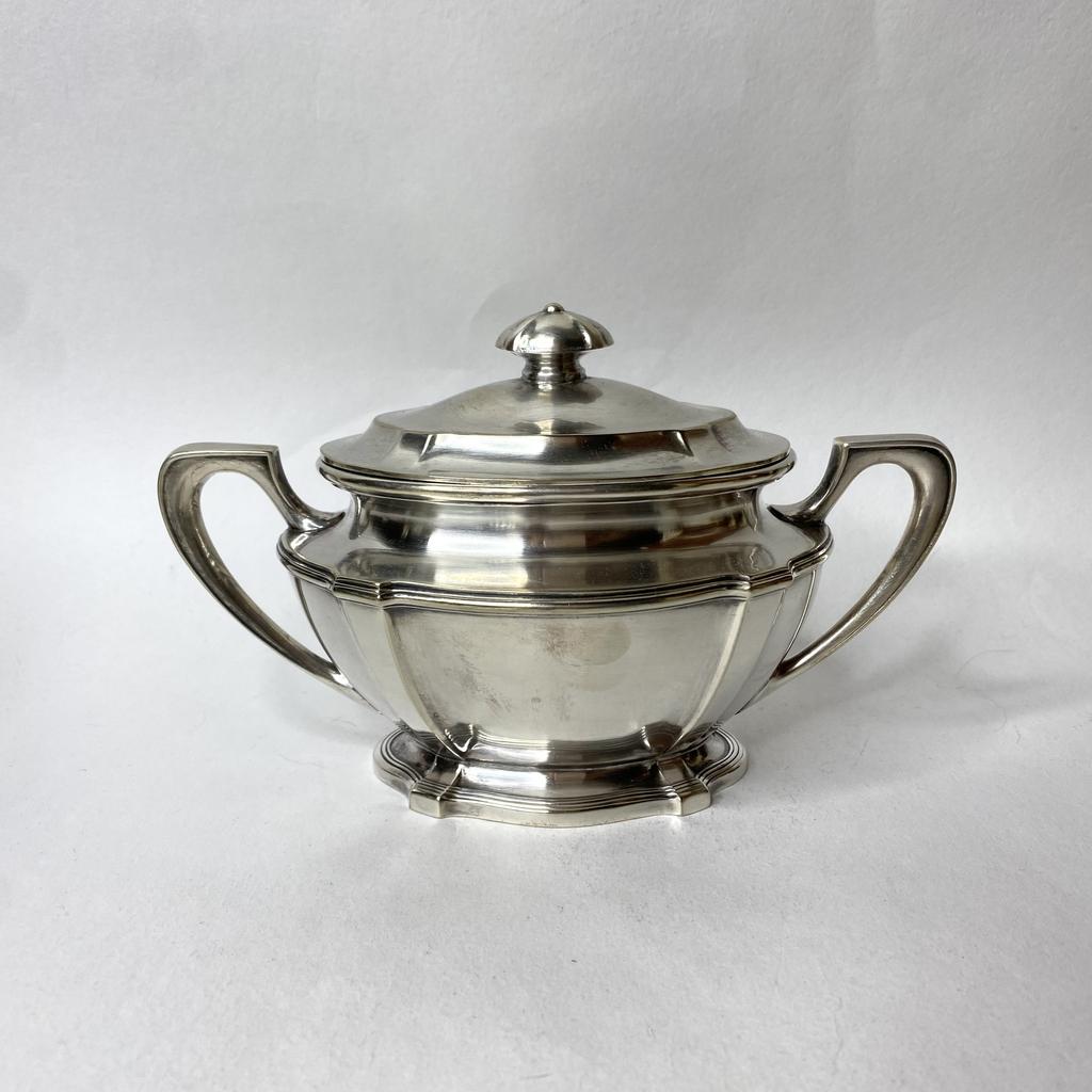 ✨Сахарница с крышкой серебрение K.Anderson Арт 2358