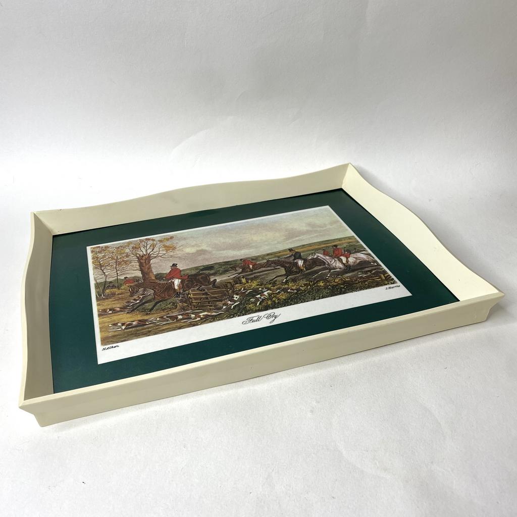 ✨Винтажный поднос с бортиком пластик Арт 2389