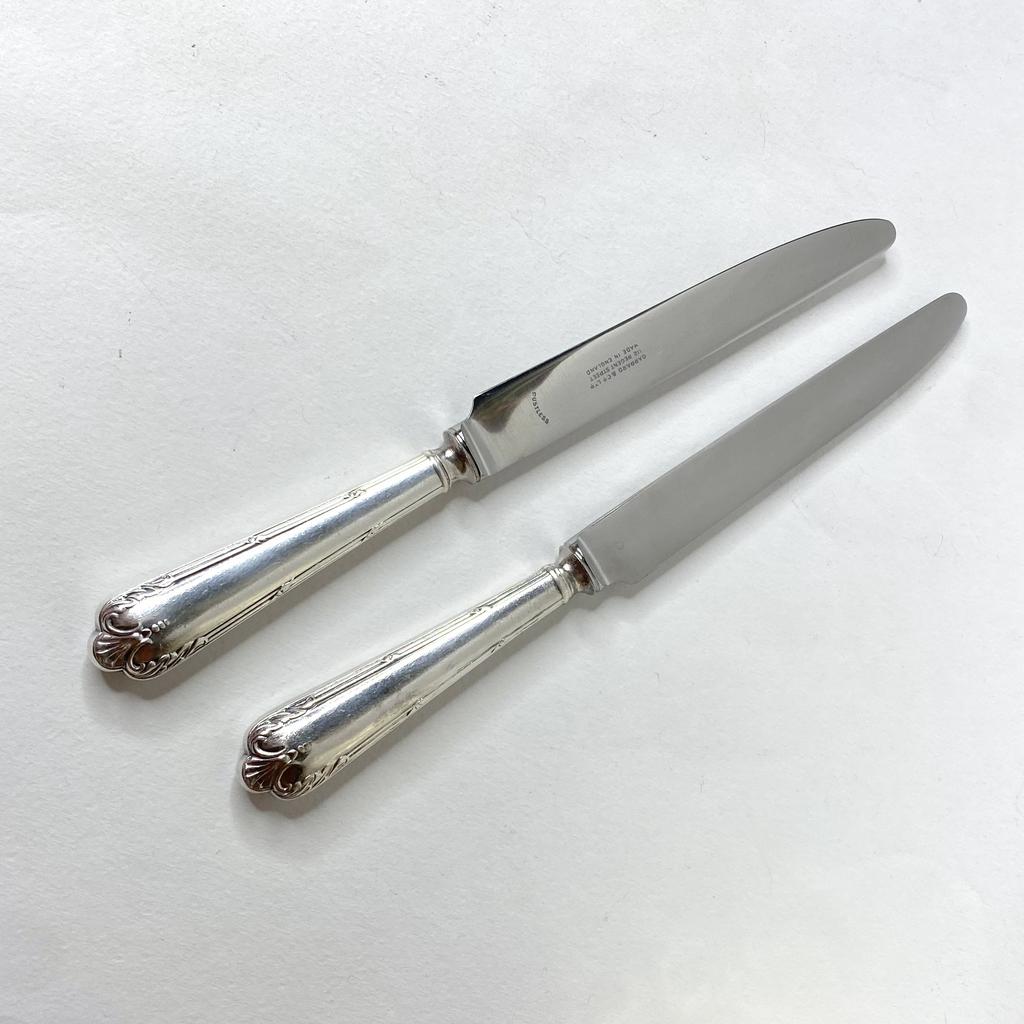 ✨Столовый нож серебрение 24 см Арт 2403