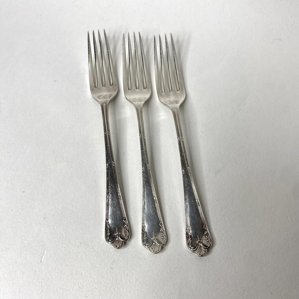 ✨Винтажная вилка серебрение Англия 17 см Арт 2408