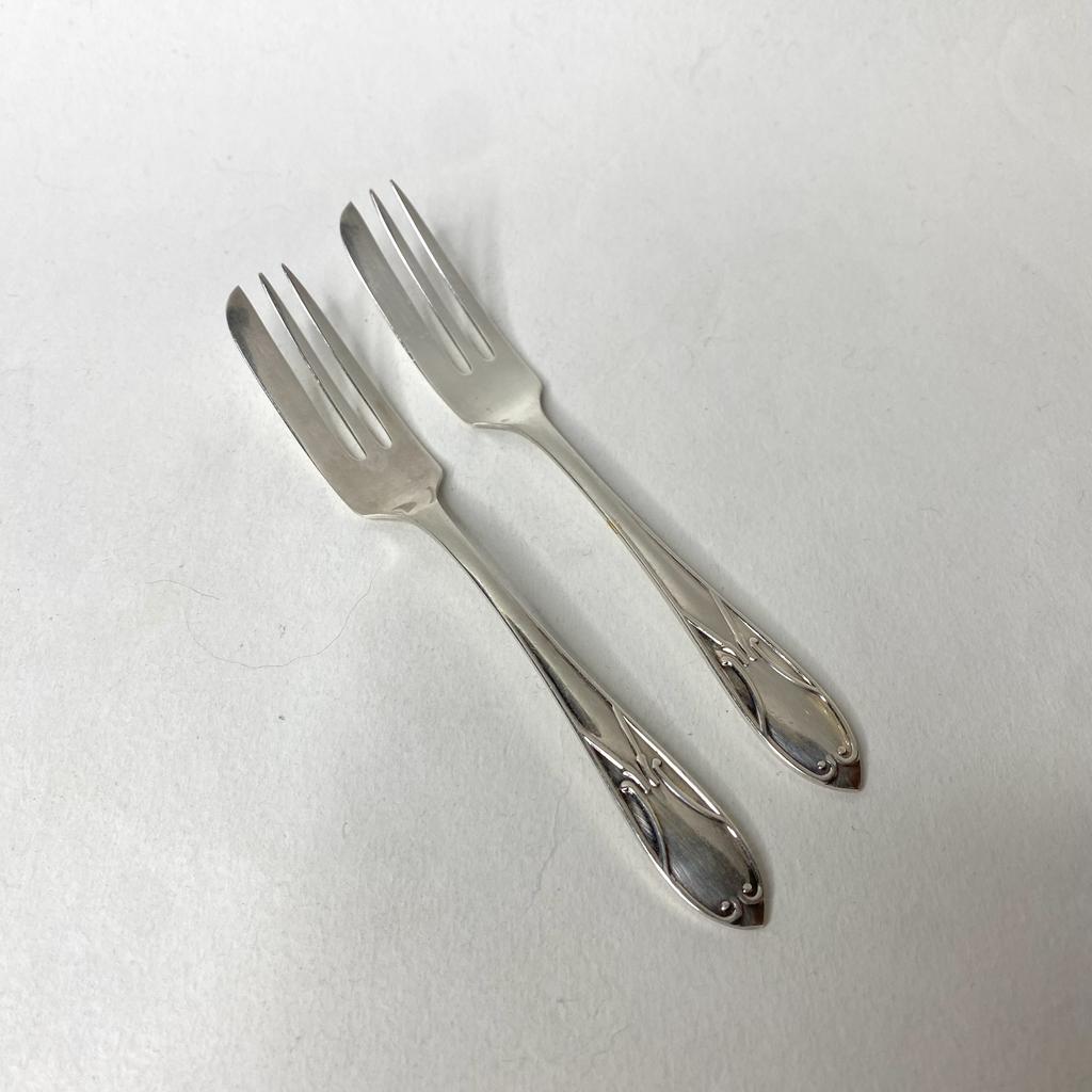 ✨Десертная вилка серебрение Англия 14 см Арт 2412