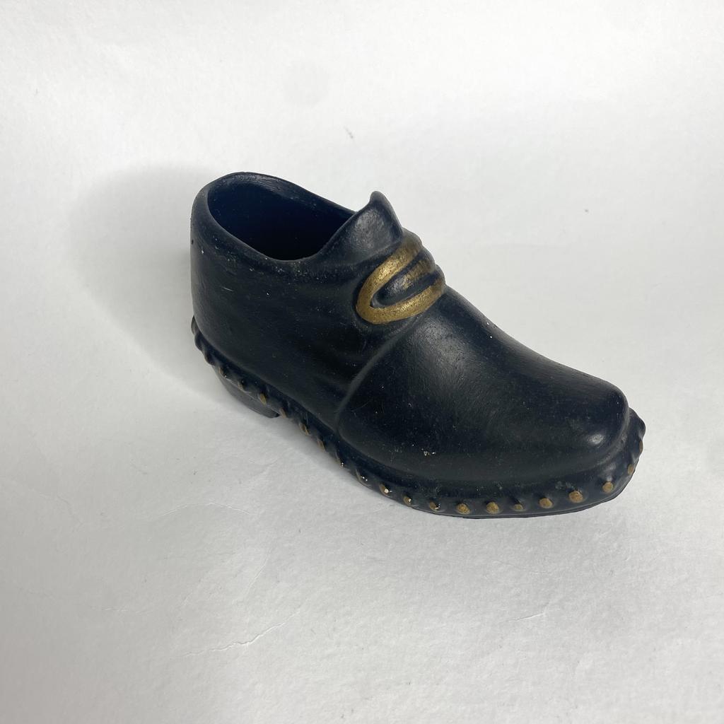 ✨Керамический чёрный ботинок Арт 586