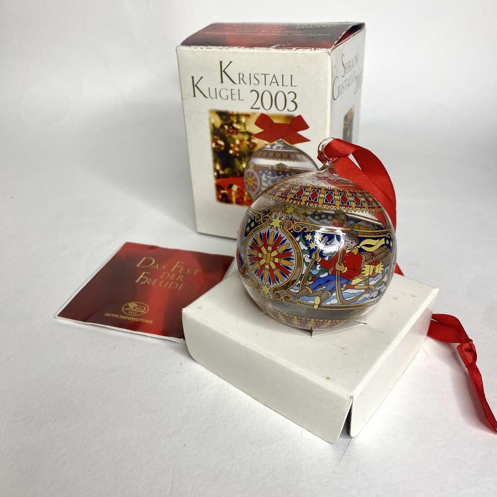 ✨Рождественский шар Hutschenreuther 2003 Арт 1637