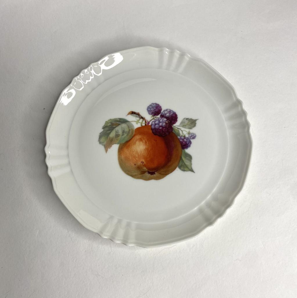 ✨Винтажная тарелка Krautheim “Яблоки с ежевикой Арт 1226