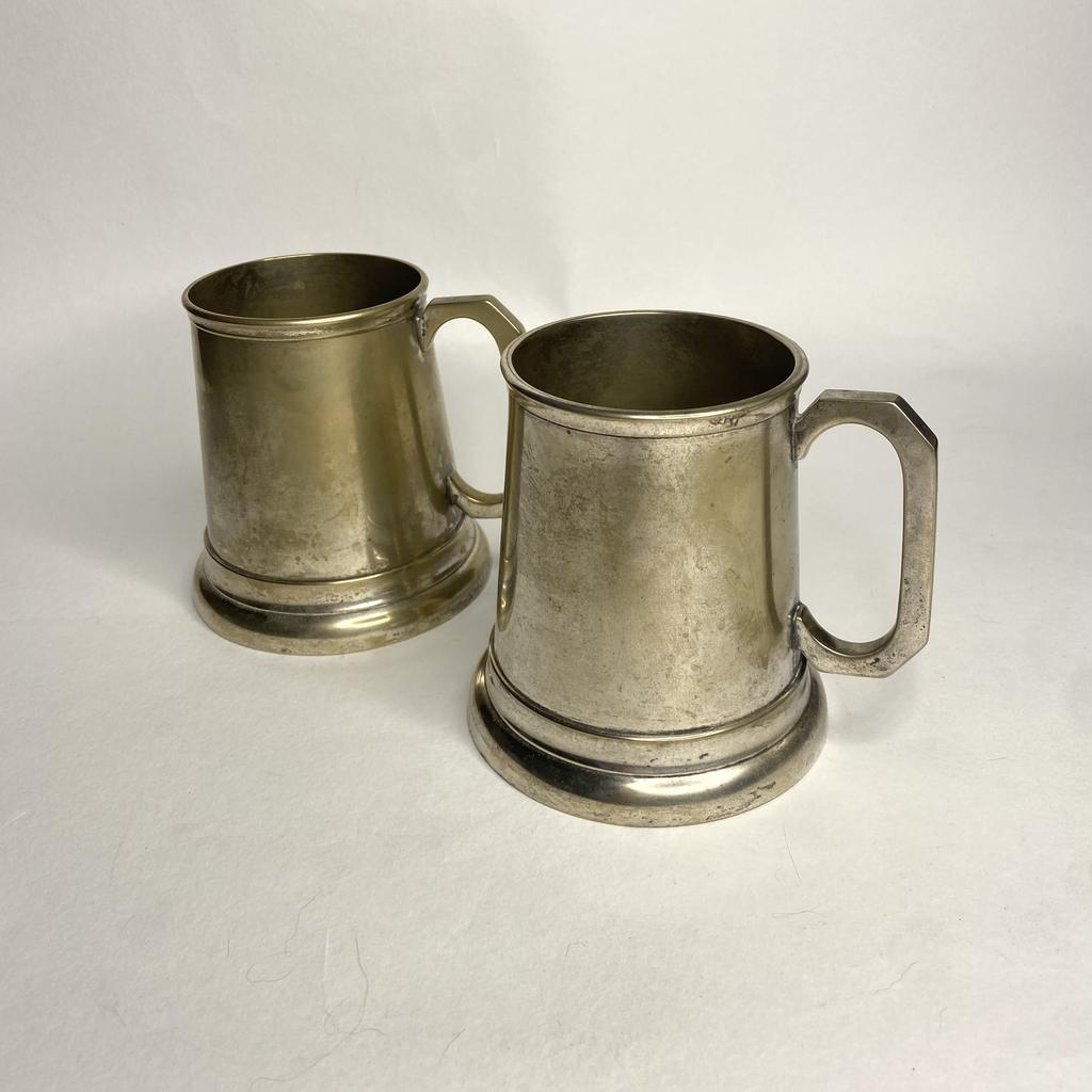 ✨Винтажная пивная кружка серебрение Арт 1309