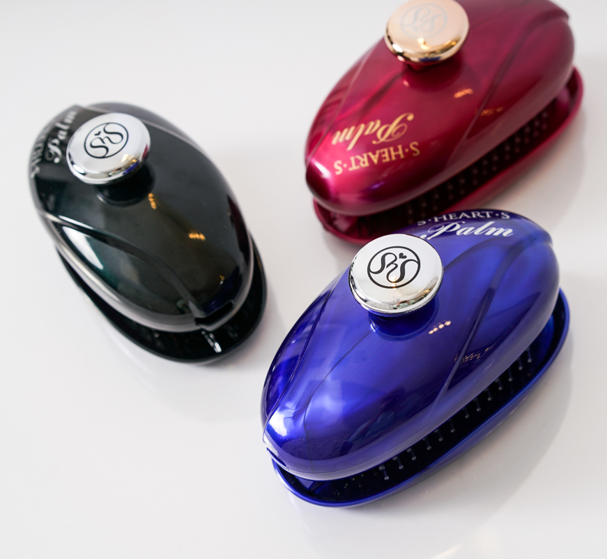 Японская расческа S-HEART-S Scalp Brush Palm