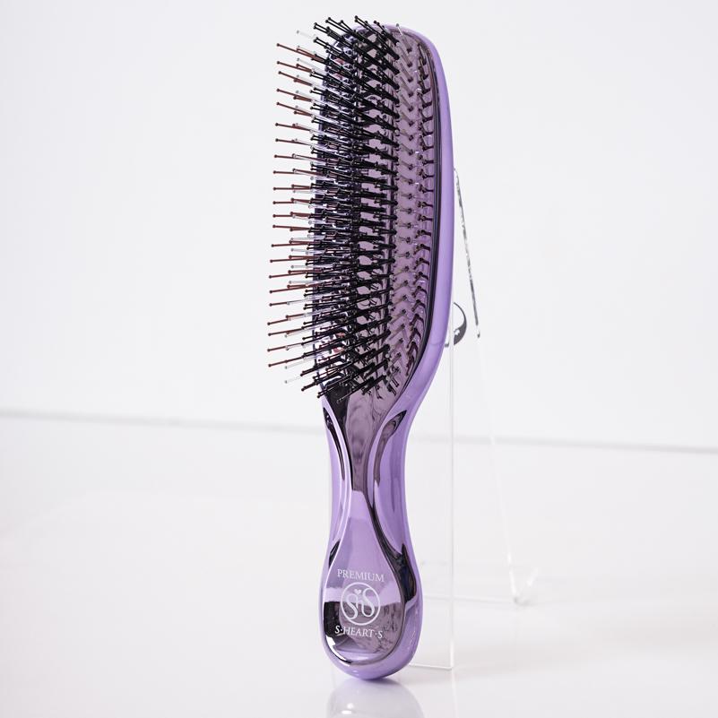 Японская расческа S-HEART-S Scalp Brush PREMIUM  (фиолет)