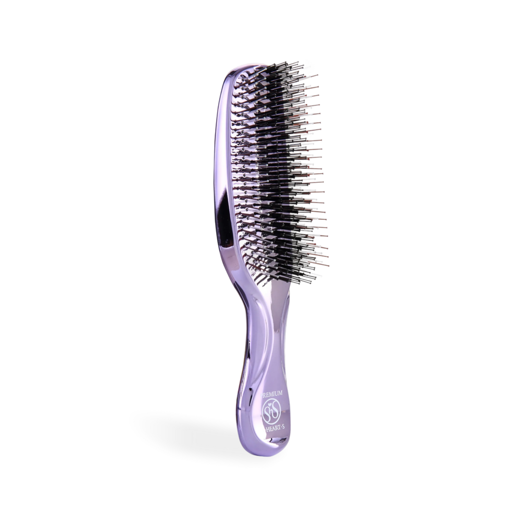 Японская расческа S-HEART-S Scalp Brush PREMIUM  (фиолет)