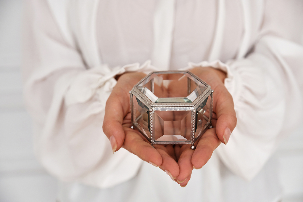 Шкатулка для колец на свадьбу