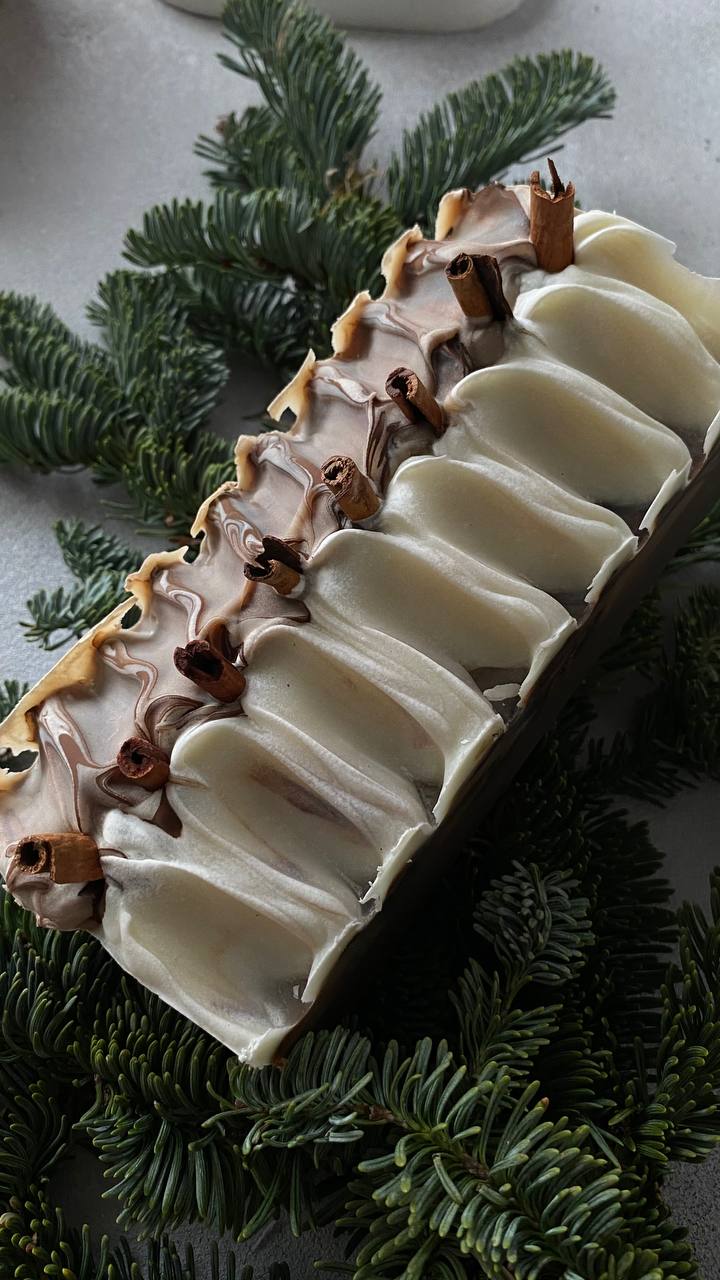 ОНЛАЙН УРОК - МЫЛО "БУЛОЧКА С КОРИЦЕЙ" с нуля