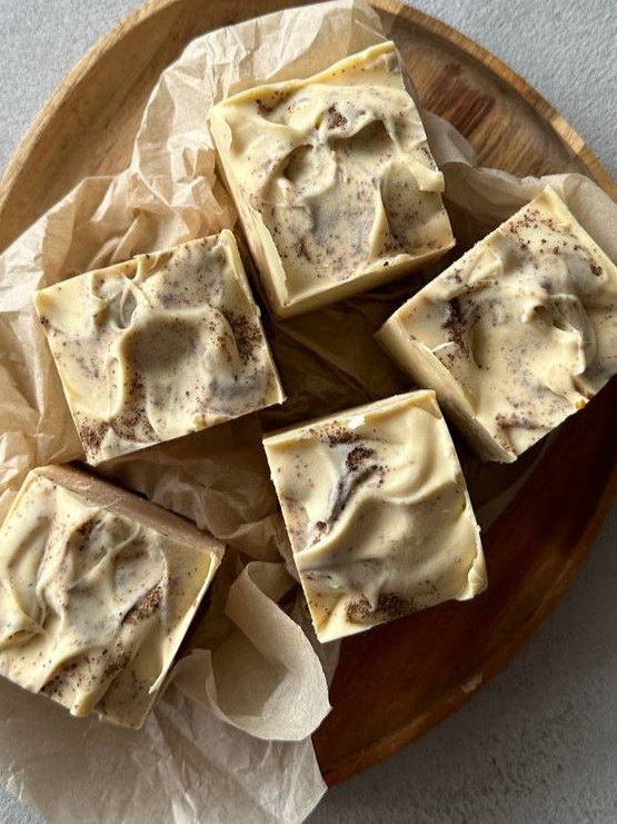 Взбитое мыло "Персиковое суфле"