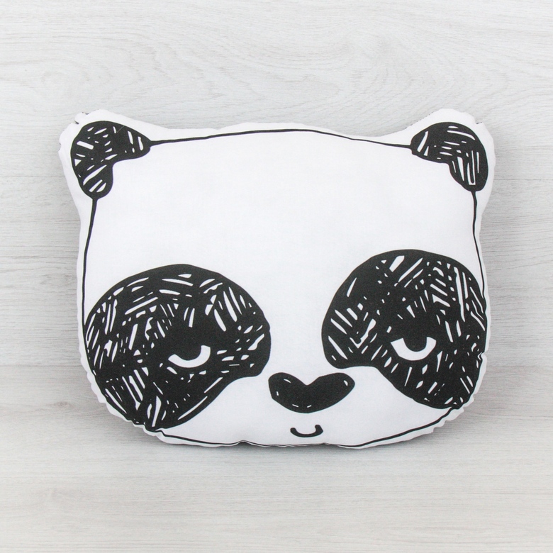 Игрушка-подушка "Мордочка Панды"