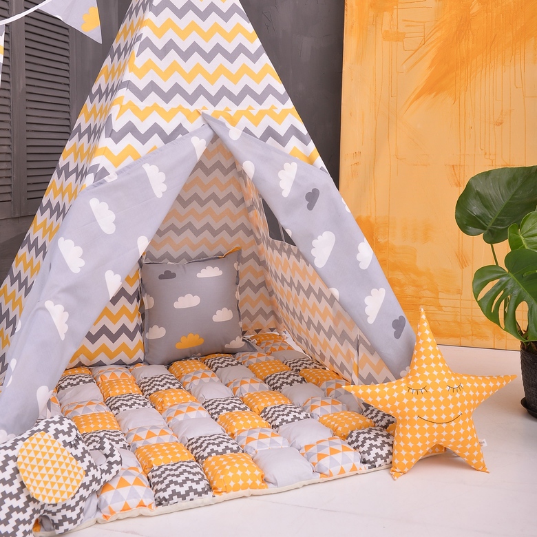 "Желто-серый зигзаг"