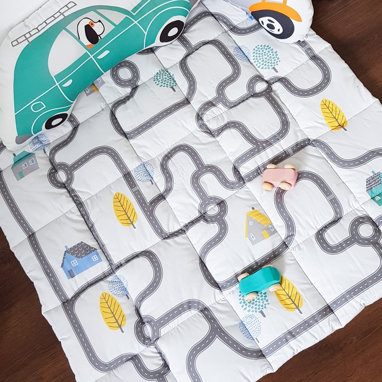 Игровой коврик "Дорога" 110*110см/130*130см