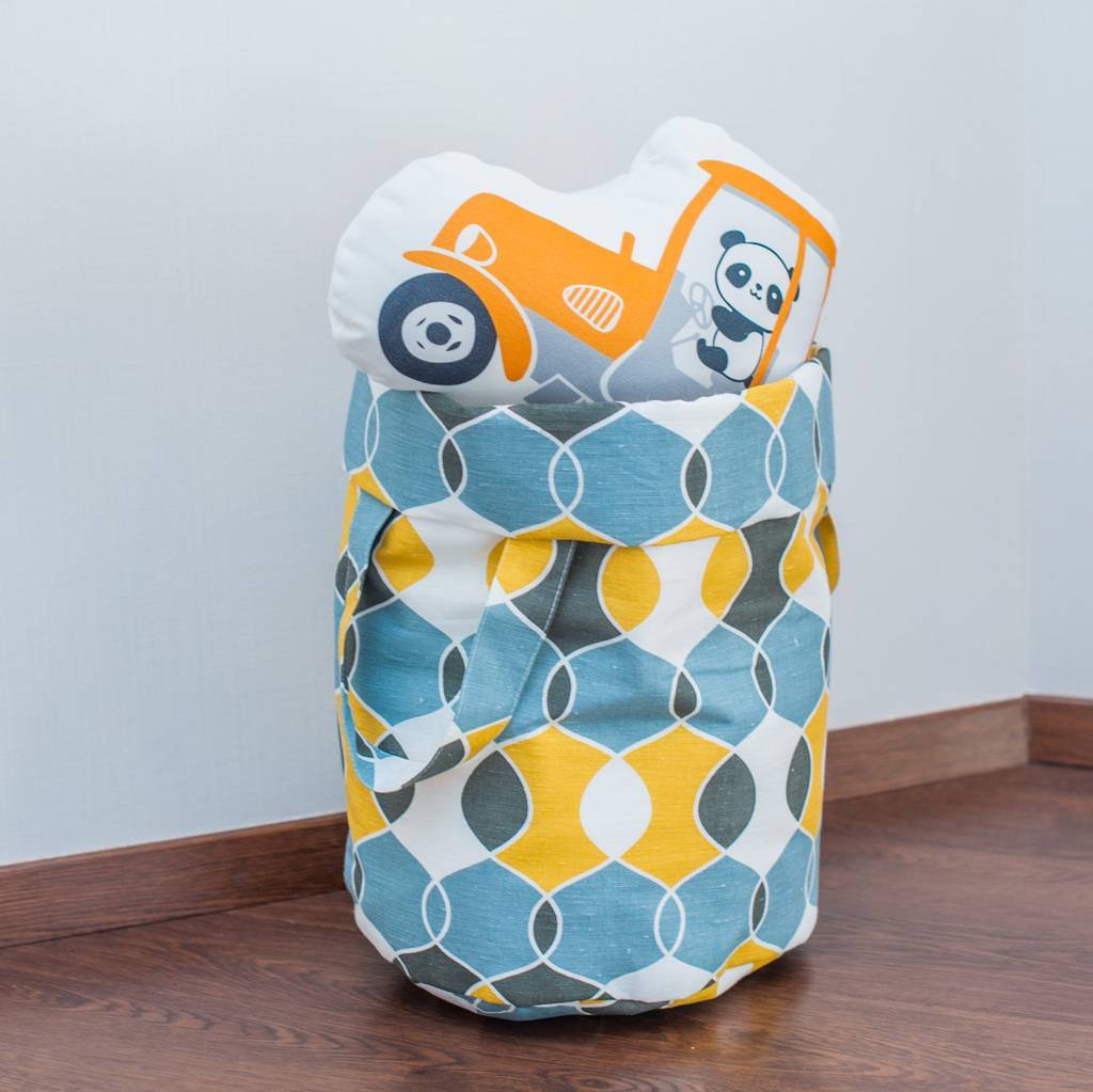 Корзина с ручками "Абстракция"