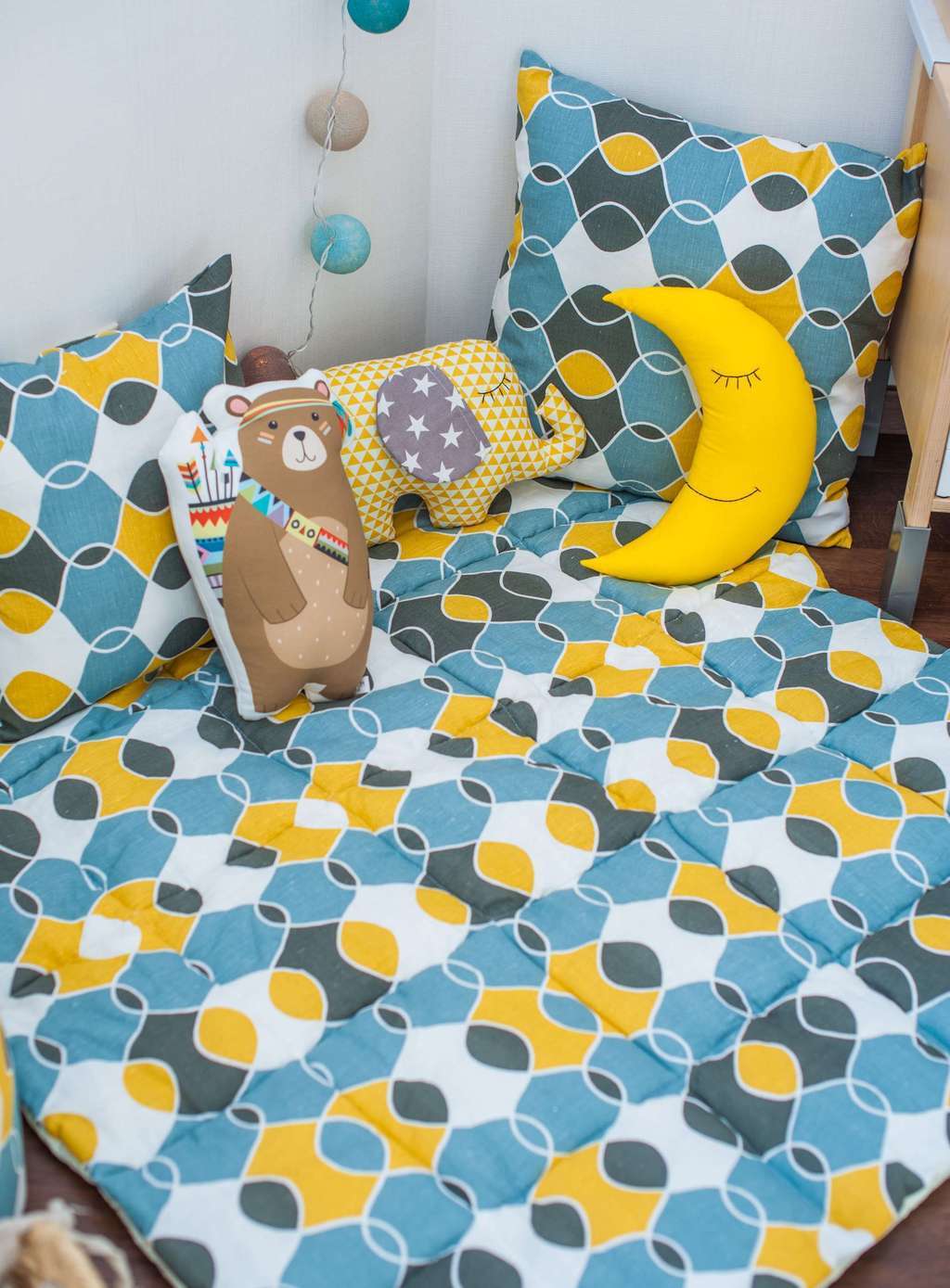 Игровой коврик "Абстракция 110*110см/130*130см