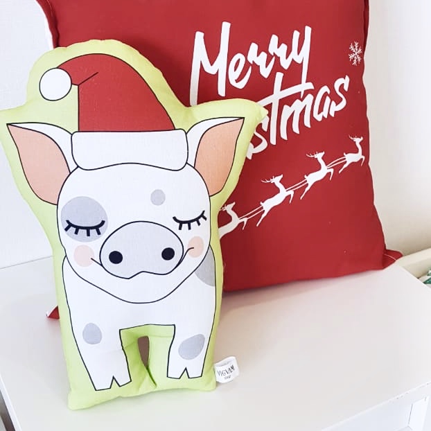 Игрушка "Поросёнок" рождественский