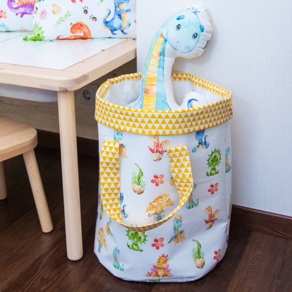 Корзина с ручками "Дино"