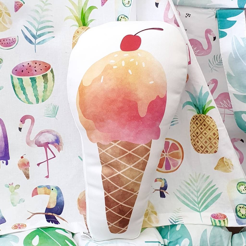 Игрушка-подушка "Мороженко Рожок"