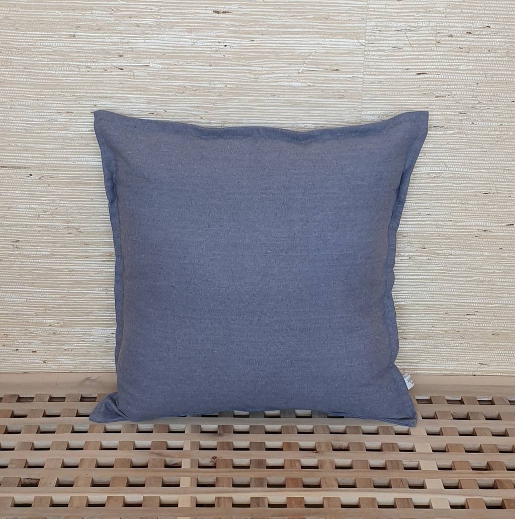 Подушка льняная "Мокрый асфальт"