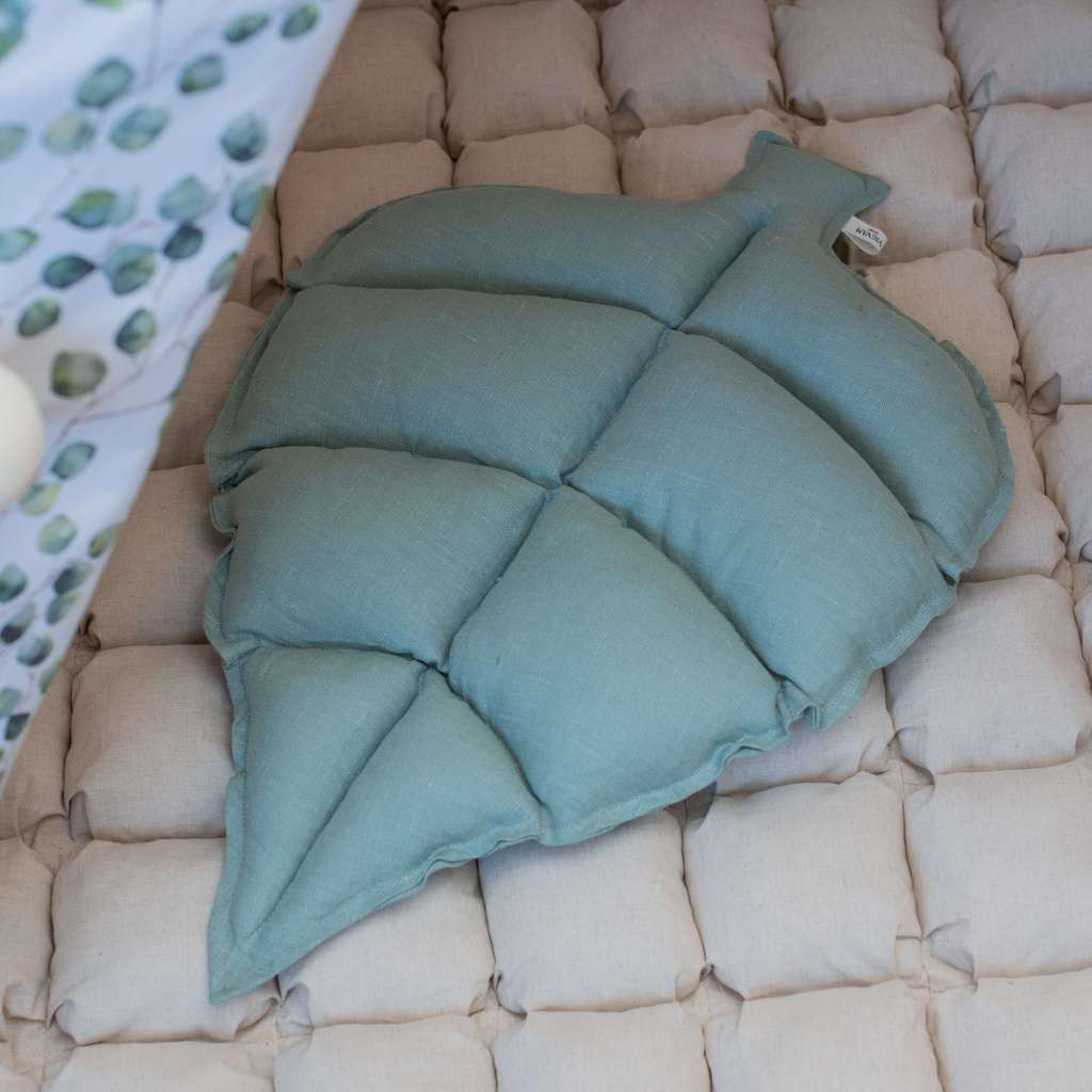 Игрушка-подушка "Листик" (мята)