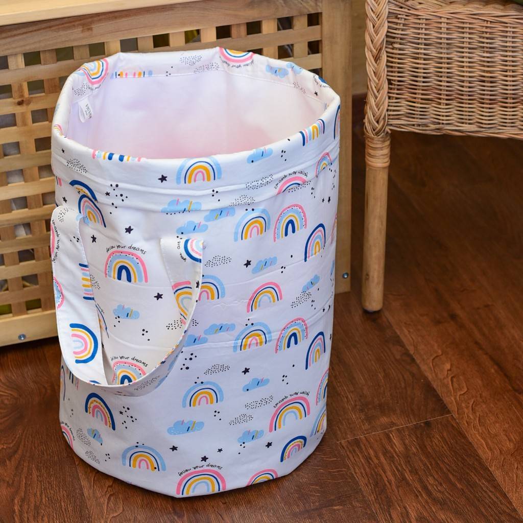 Корзина с ручками "Радуга"