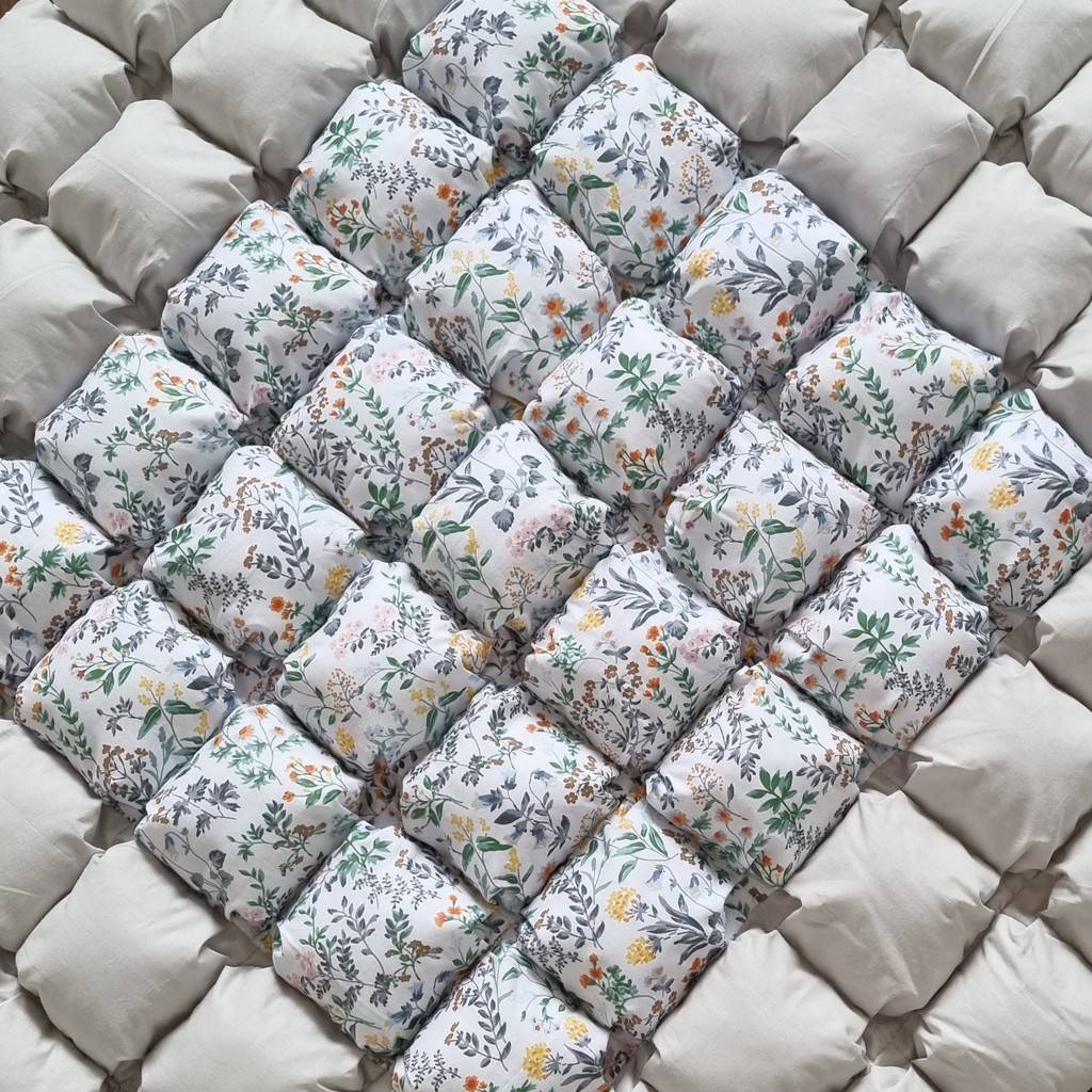 Игровой коврик-бомбон "Травы" 110*110см/130*130см