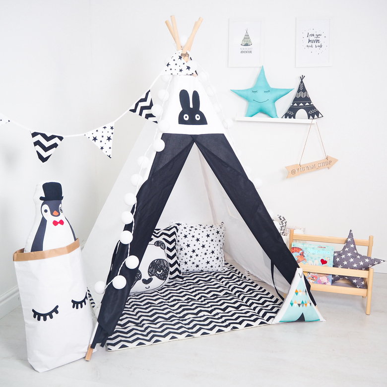 "Чёрный" с Зайчиком