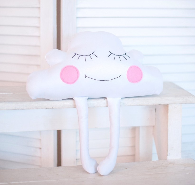 Игрушка "Облачко" белое с ножками