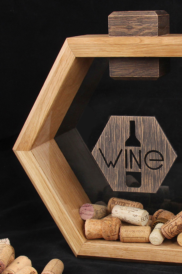 КОПИЛКА ДЛЯ ВИННЫХ ПРОБОК  МАЛАЯ