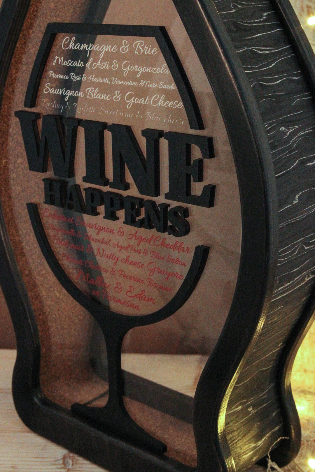 КОПИЛКА ДЛЯ ВИННЫХ ПРОБОК ЧЁРНАЯ 27х61х10 см