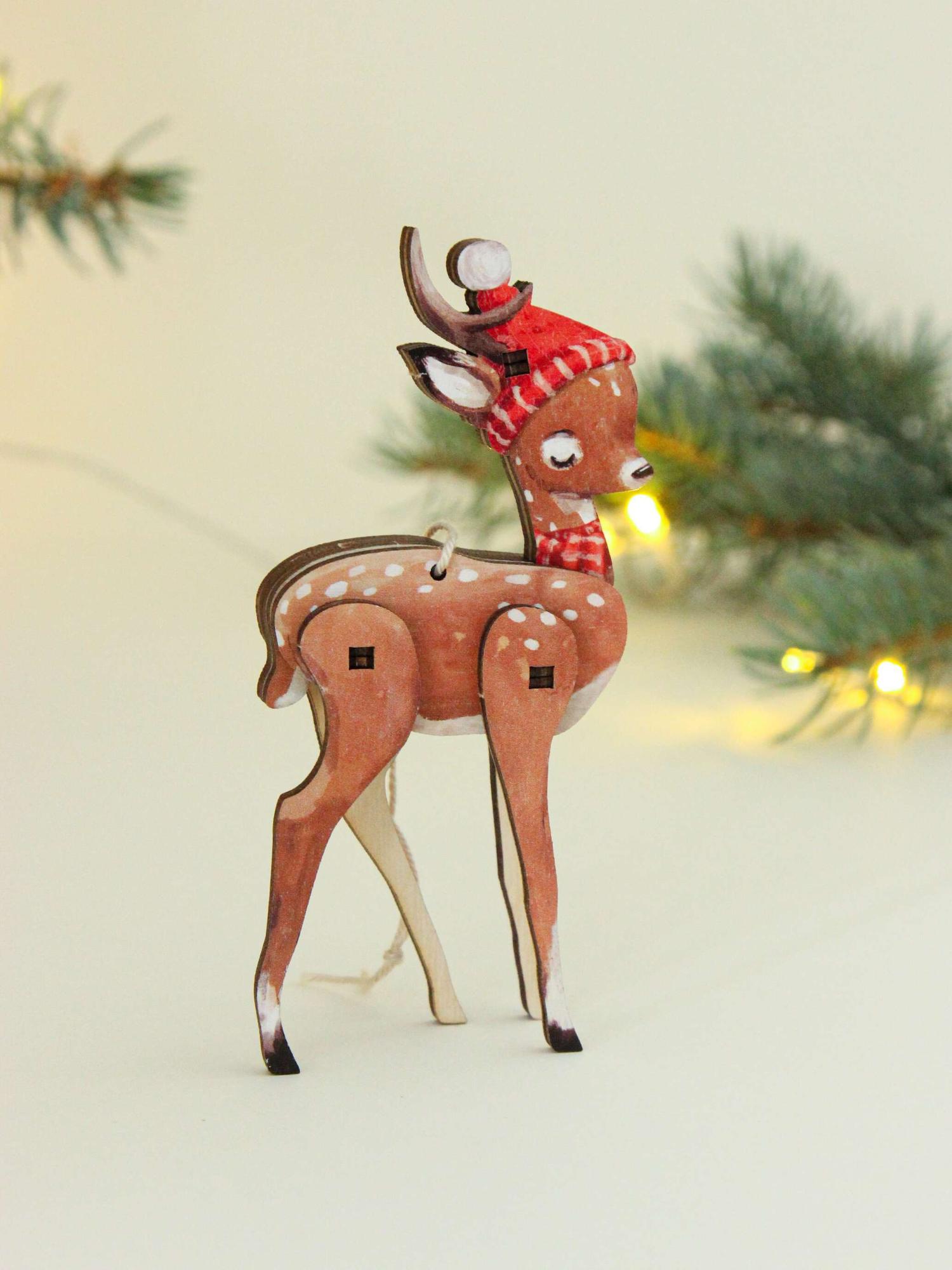 ОЛЕНЁНОК АКВАРЕЛЬ