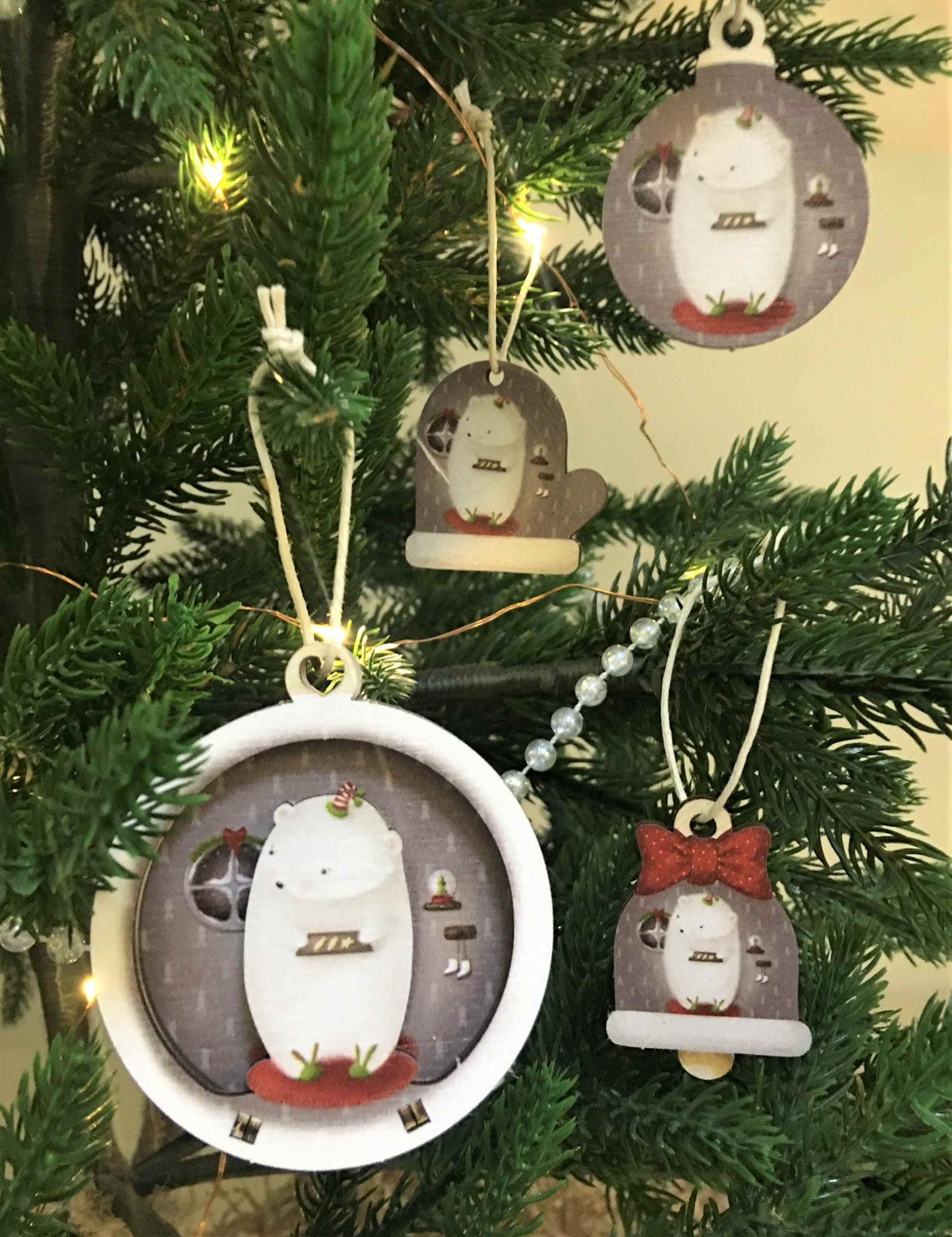 НАБОР МЕДВЕДЬ В ШАРИКЕ