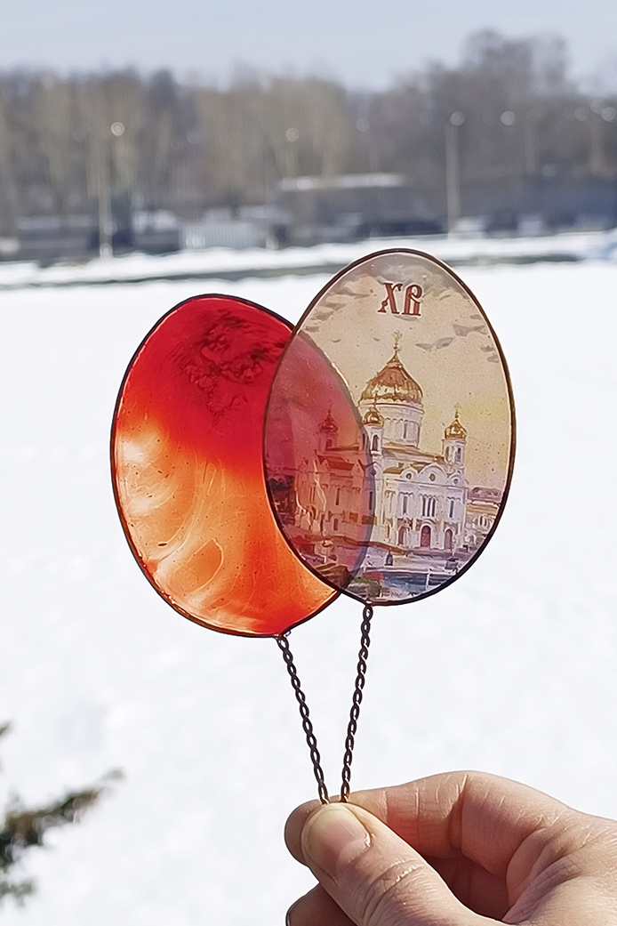ПАСХАЛЬНОЕ УКРАШЕНИЕ НА КУЛИЧ