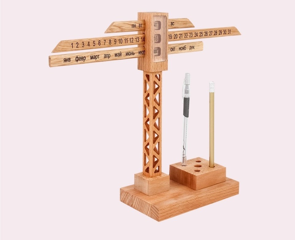 ВЕЧНЫЙ КАЛЕНДАРЬ ОРГАНАЙЗЕР БАШЕННЫЙ КРАН