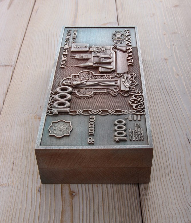 Шкатулка для рублей