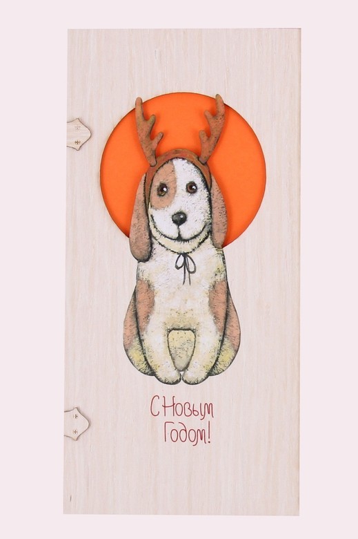 Деревянная открытка, необычная открытка, открытка на заказ, производство и дизайн открыток