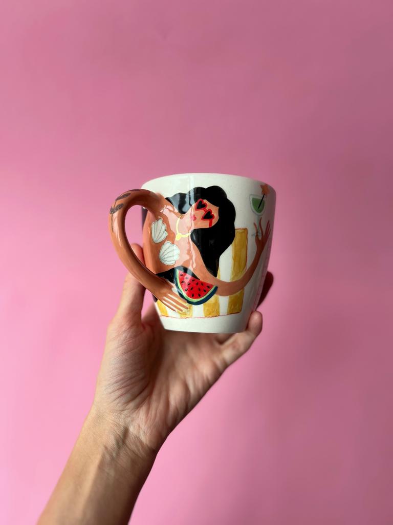 Большая кружка - Русалка