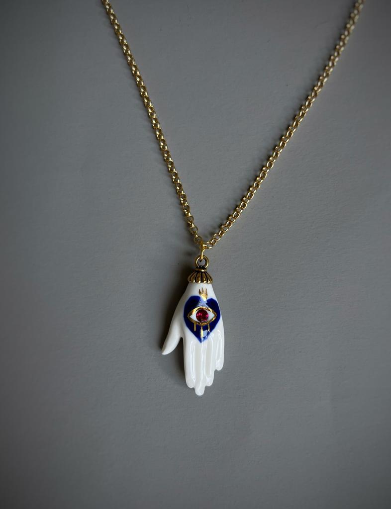 Кулон-ладошка