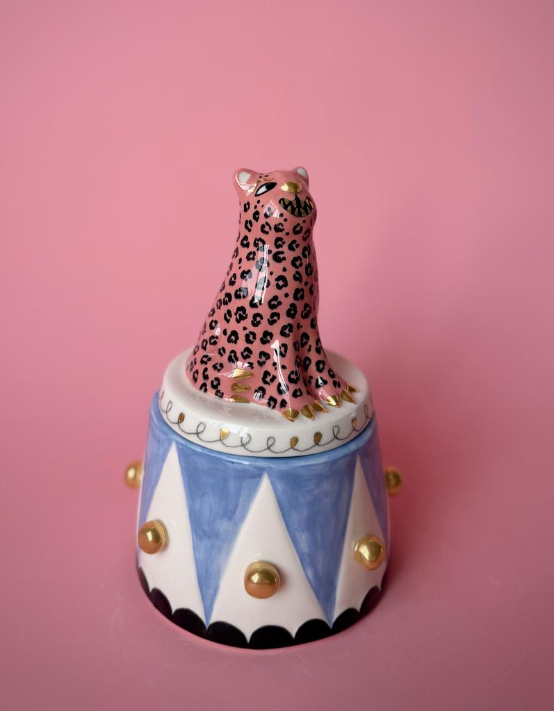 Шкатулка леопард