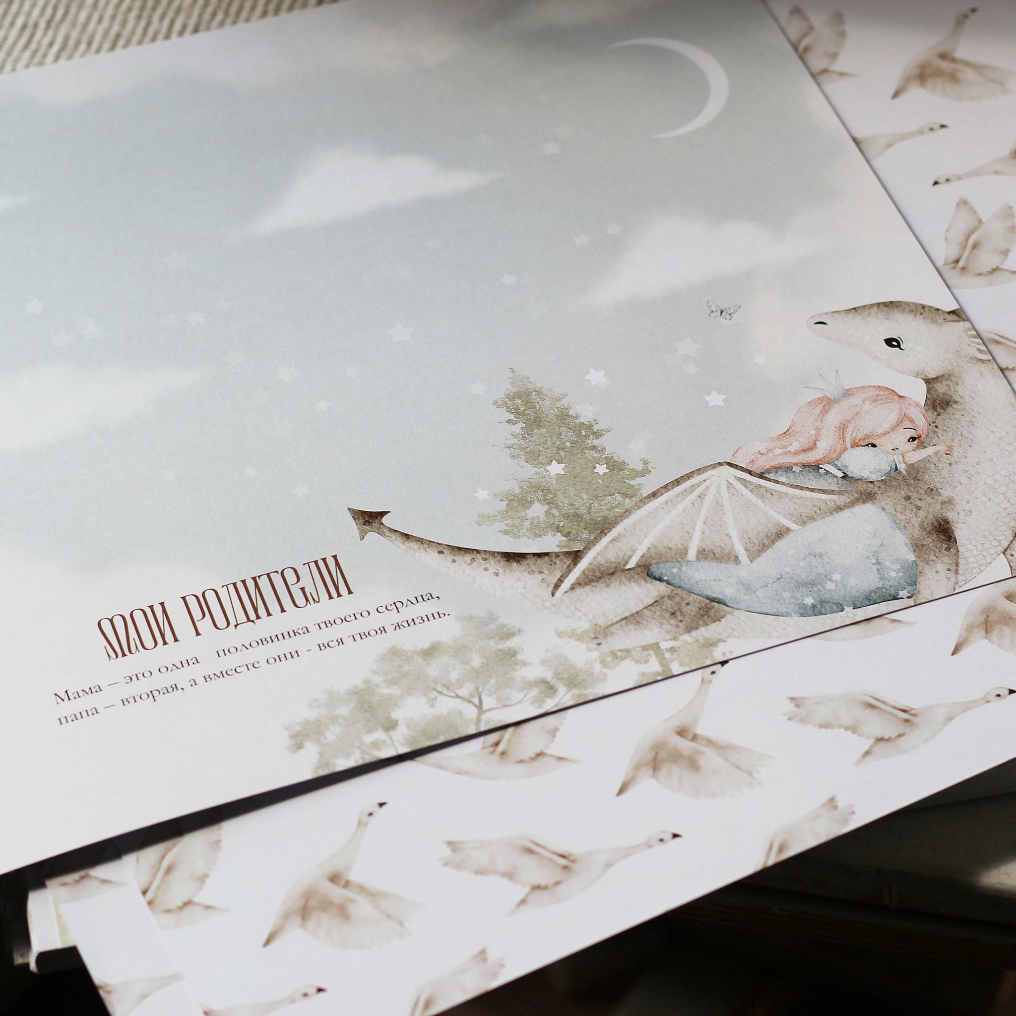 Fairy Tale of the PRINCESS   набор электронных страниц для девочки  до 7 лет