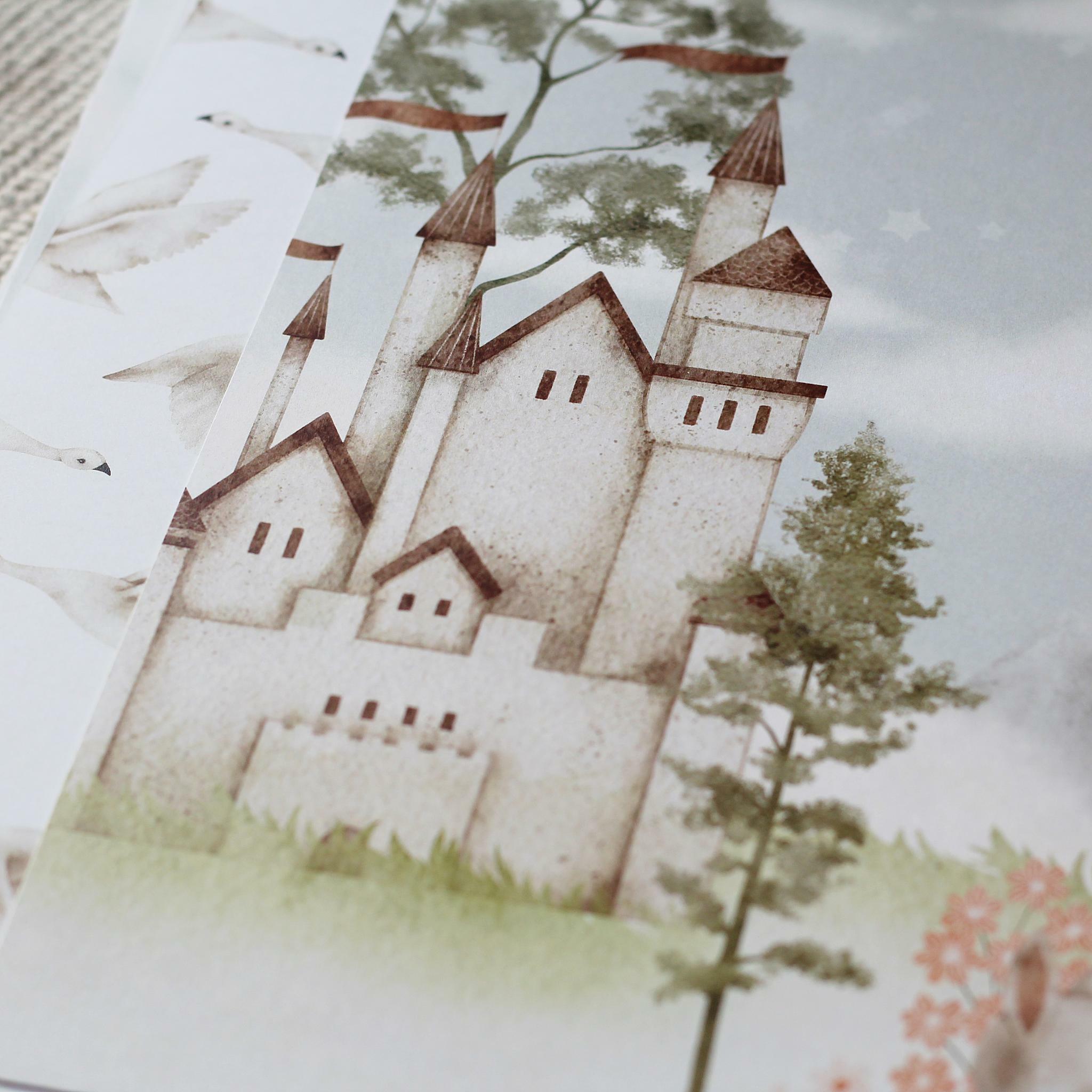 Fairy Tale of the PRINCESS   набор электронных страниц для девочки  до 7 лет