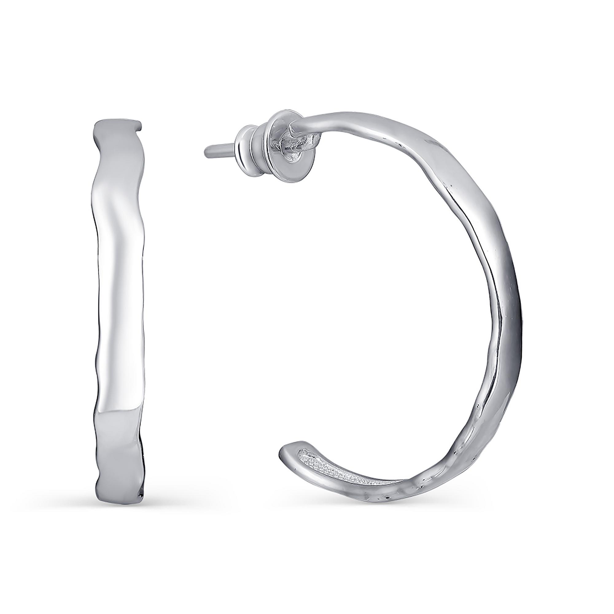 Серьги Волна