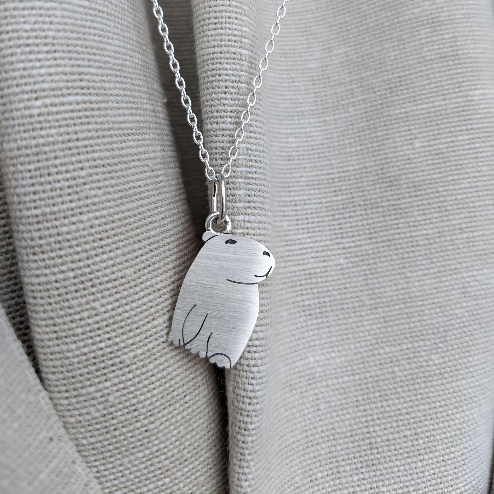 Капибара кулон