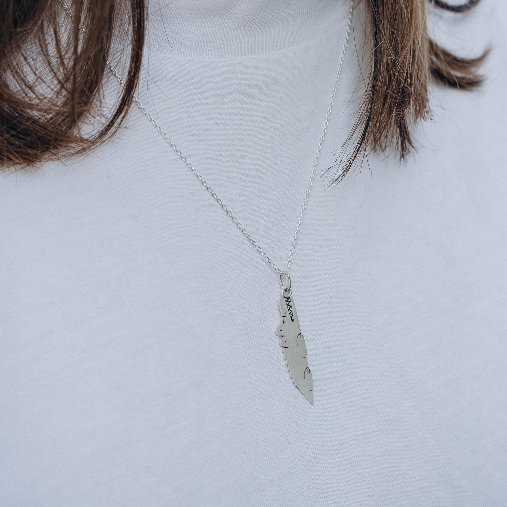 Крокодил кулон