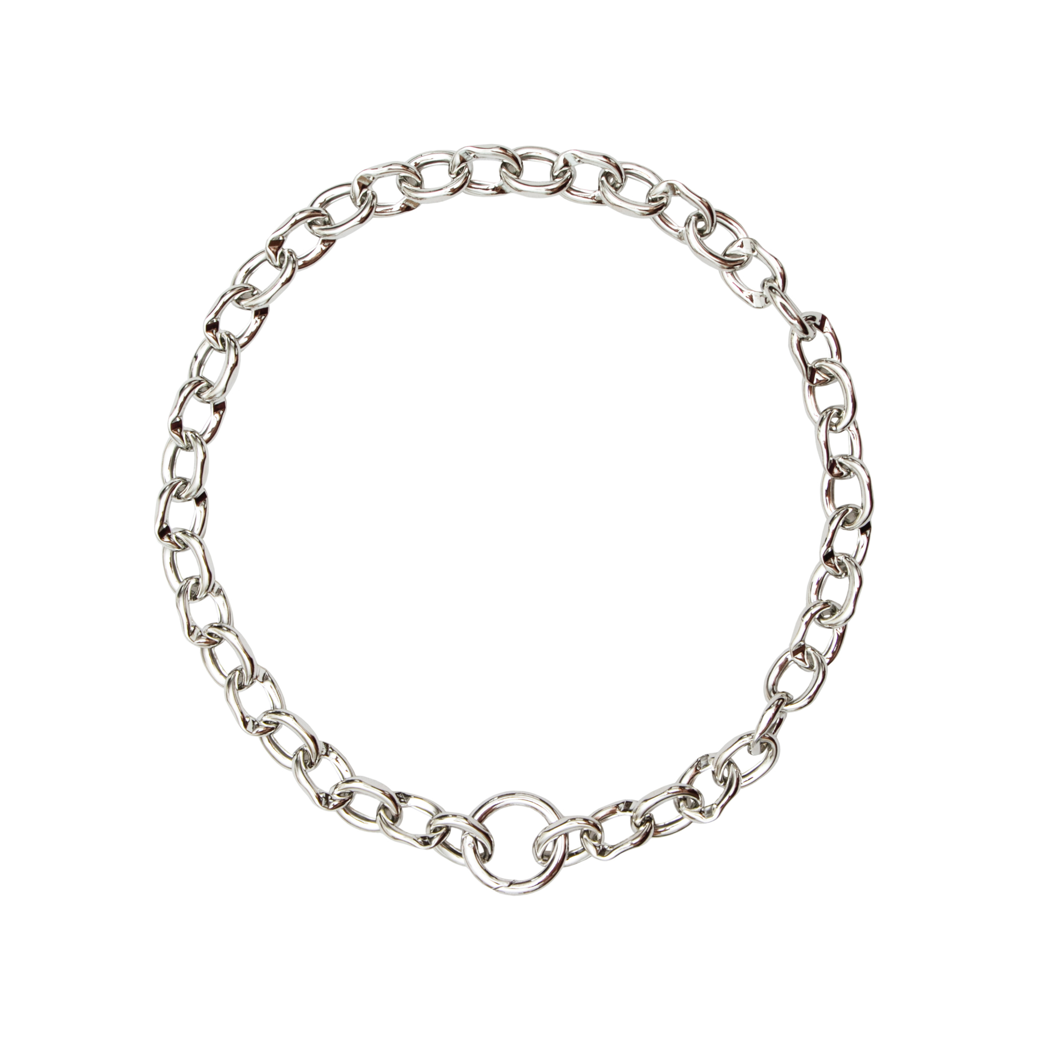 Цепь Алиса silver размер M