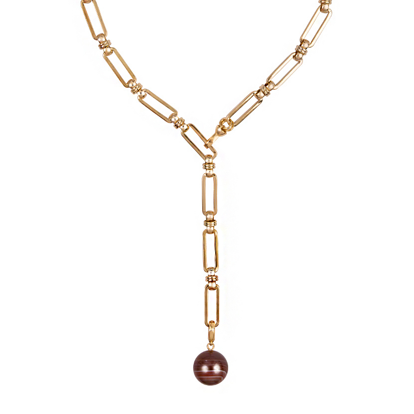 Кулон Шар из Сердолика