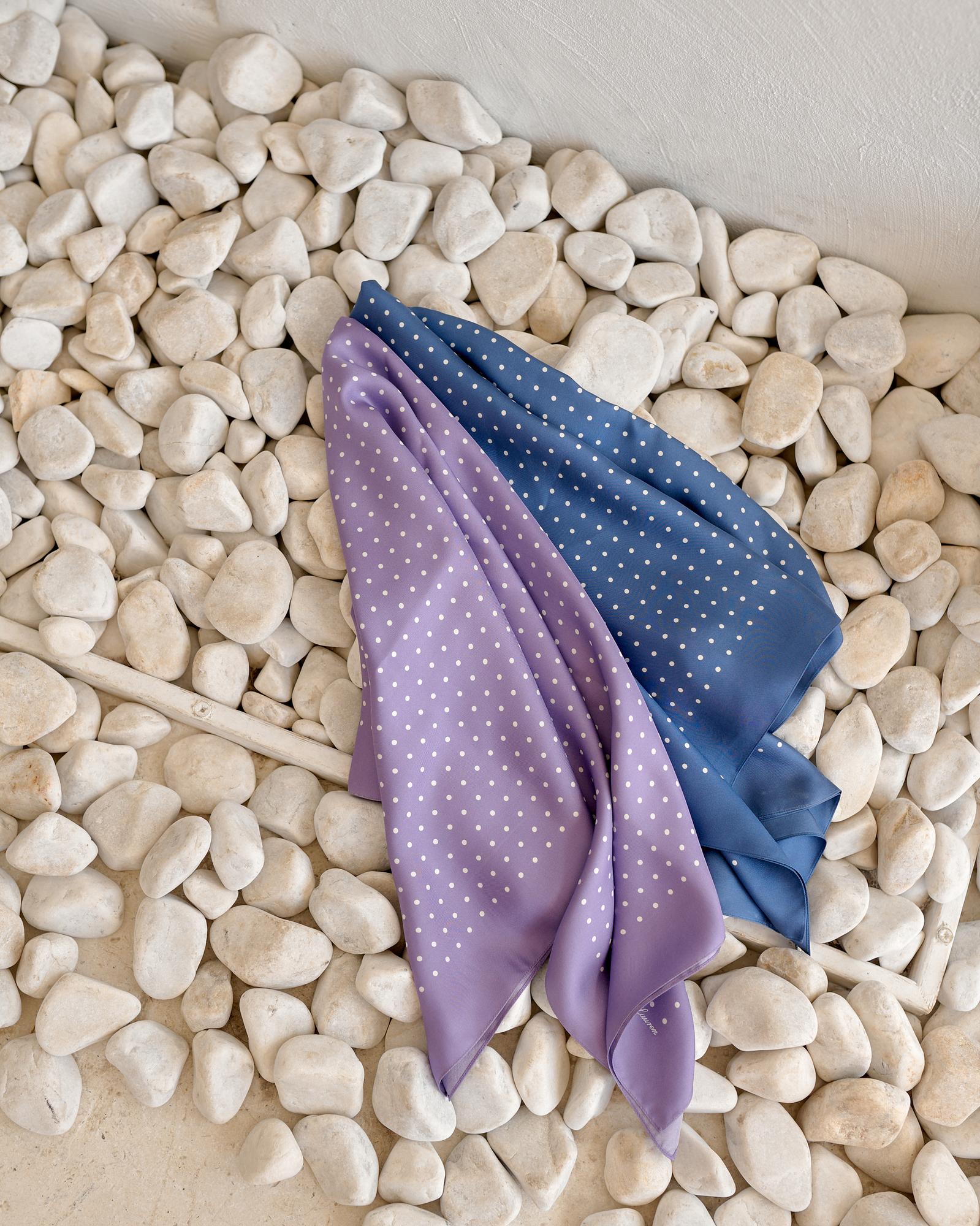 Платок Ralph Lauren в горошек